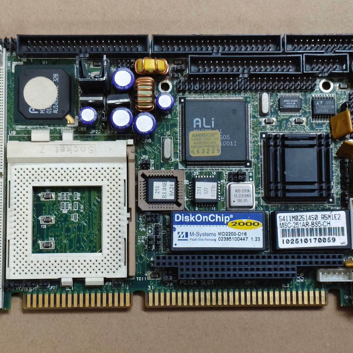 神达工控主板MSC251ARBS5CHISA586