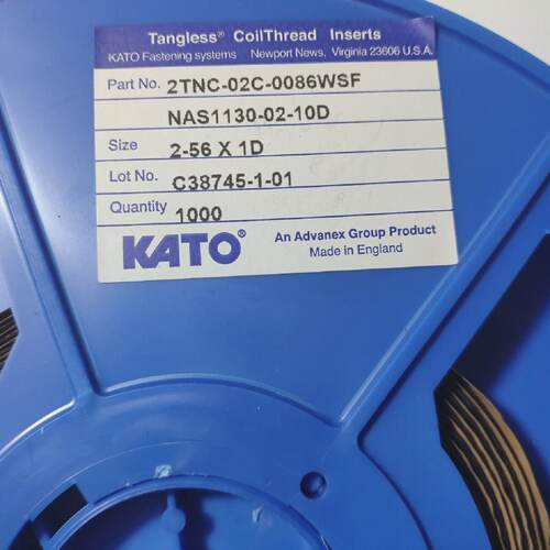 1000Pcs KATO Tangless Inserts 2TNC02C0086WSF256X 1D  Roll