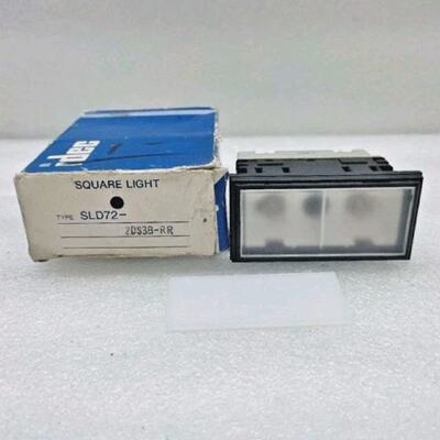 IDEC SLD722DS3BRR Cuadrado LED Luz Indicadora 24V Dc Rojo Pa