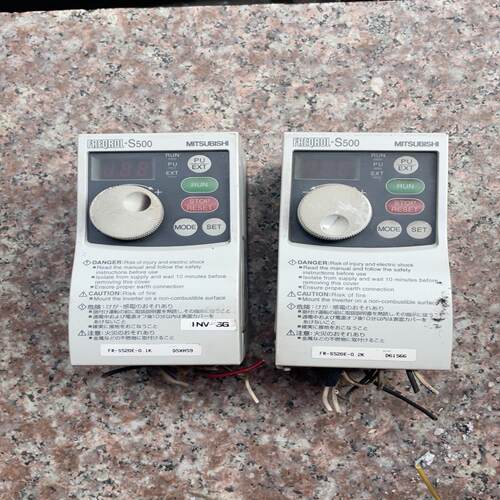 变频器FR-510WE-0.1K，220V100W拆询价