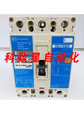 工业配件15安培断路器3极600VAC250VDC25KA FD3015