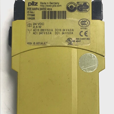 Pilz X4VP4 24VDC 4no Safety Relay 777586