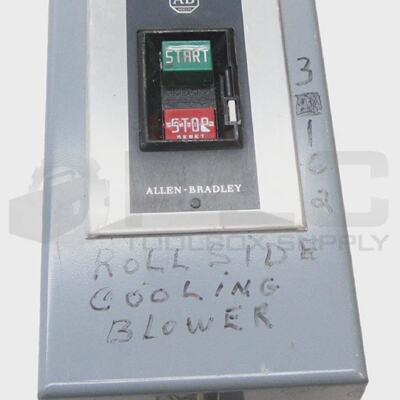 ALLEN BRADLEY 609BAW H Contrleur Manuel AC Taille 1 3PH 609B