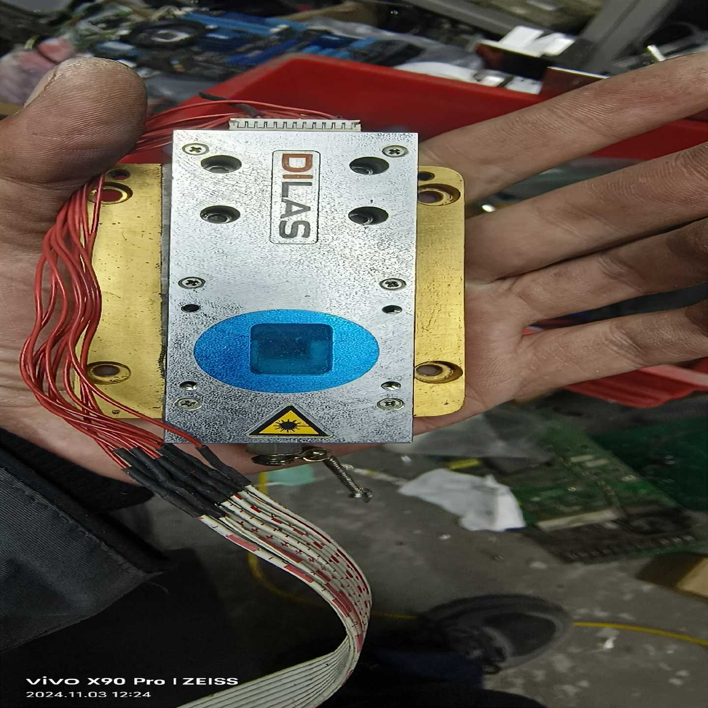 dilas激光器成色如图功能正常m1f4s22-80询价