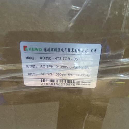 询》科沃变频器99新未使用AD3504T3.7GB05原