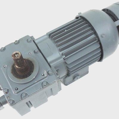 EBERHARD BAUER D73734 NO. 174341718 GEAR MOTOR DK74 SZ2KZ178