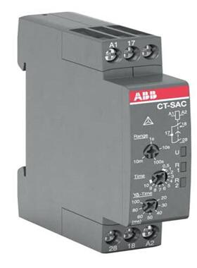 配件原装ABB时间继电器 星三角转换  CT-SAC22 24-240VAC 议价