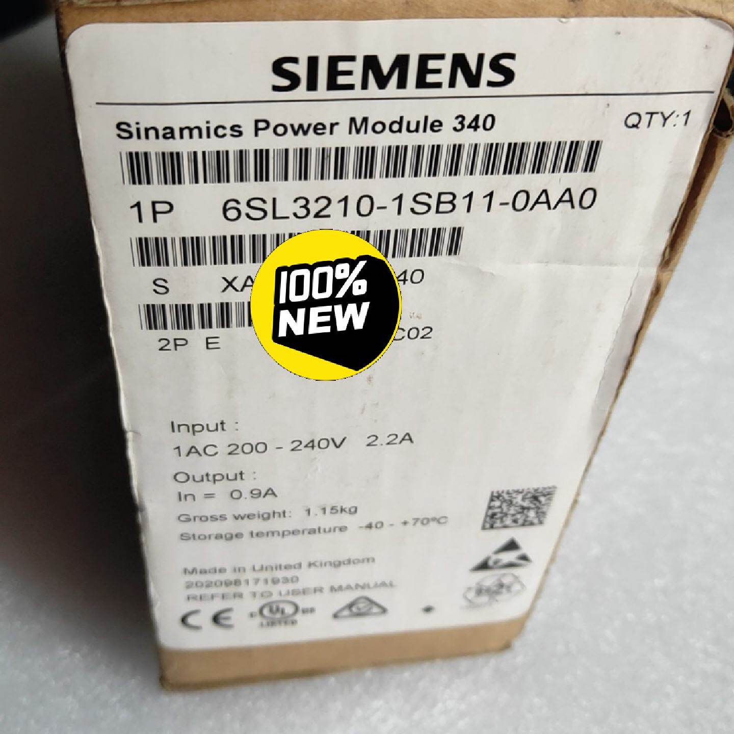 议价--西门子变频器6SL3210-1SB11-0AA0 220V