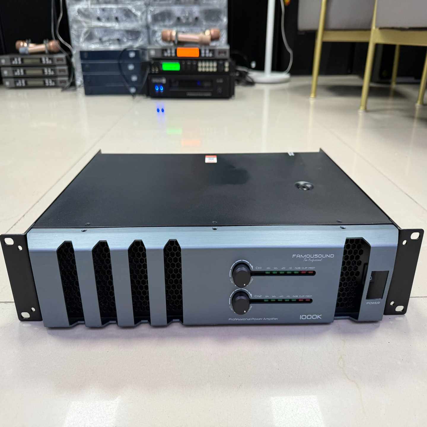 蜚声Famousound-1000k专业功放2X1000w--议价商品