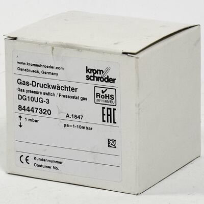 Kromschrder GasDruckwchter DG10UG3 84447320