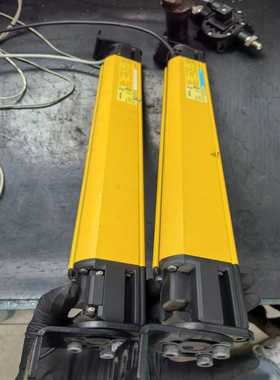 基恩士安全光栅尺一对：型号SL-V24HM-T/R：黄色外壳--议价商品