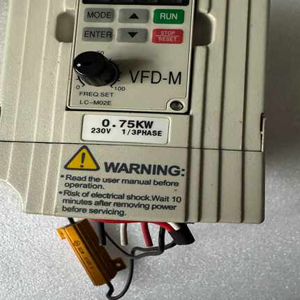 咨询-台达变频器VFD007M21A