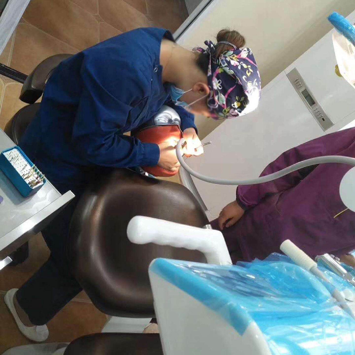 牙科口腔教学模型备牙磨牙练习仿真牙齿头模软牙龈枕头替换式模型