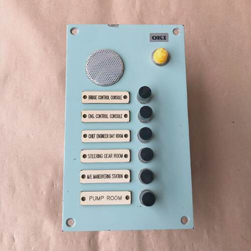 NIPPON ODE70223 INTERCOM SUB STATION PAGING UNIT ODE70223