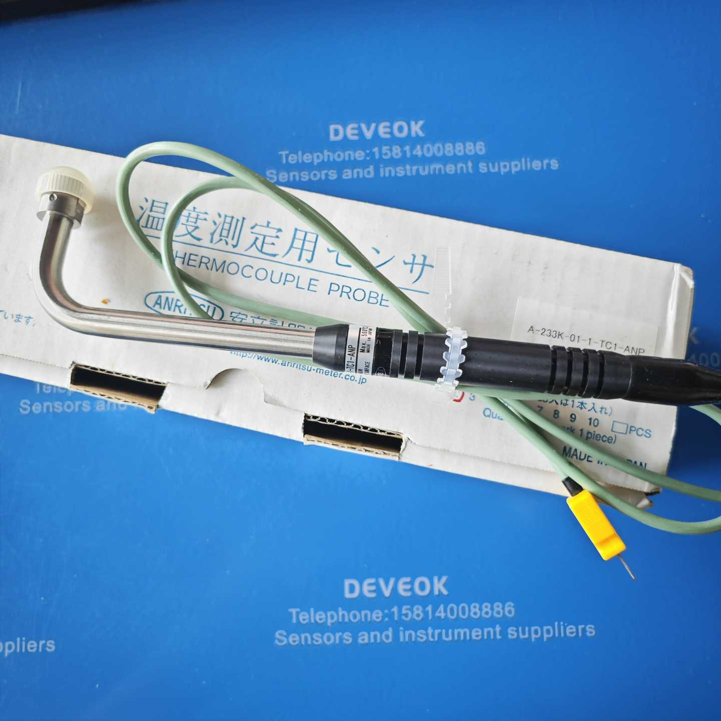询价日本安立温度传感器探头A-233K-01-1-TC1-ANP