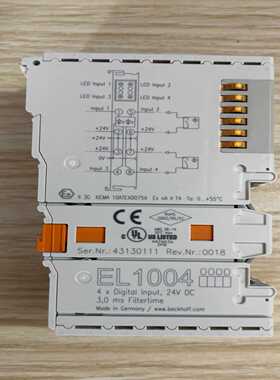 倍福模块EL1004。3个可带包装发货询价