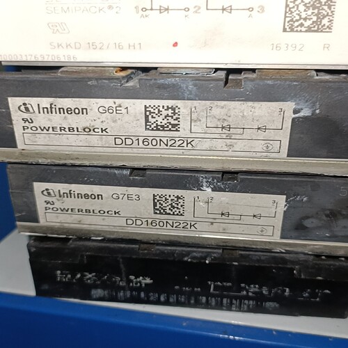 询价拍~英飞凌2200V整流模块DD160N22K保证质量成