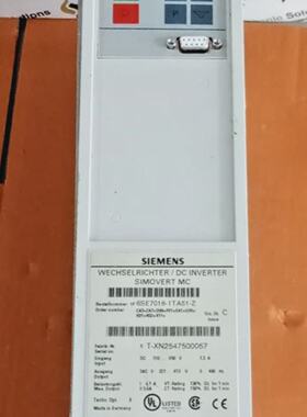 1PCSIEMENS 6SE70161TA51Z SIMOVERT MASTERDRIVES INVERTER 510V