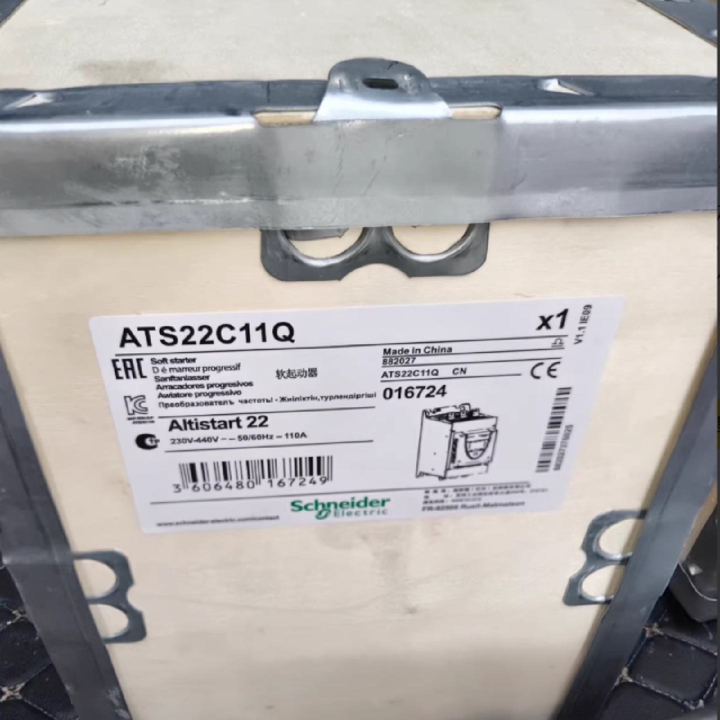 议价施耐德软啓动 ATS22C11Q 110A 55KW