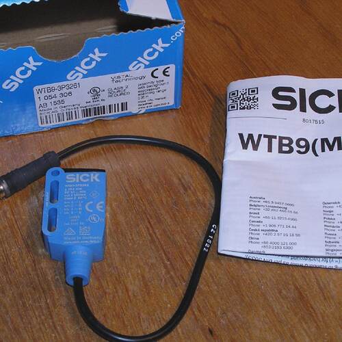NEW  SICK WTB93P3261 1 054 306  1054306 Photoelectric Proxim