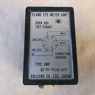 Volcano Flame Eye Meter Type Amp
