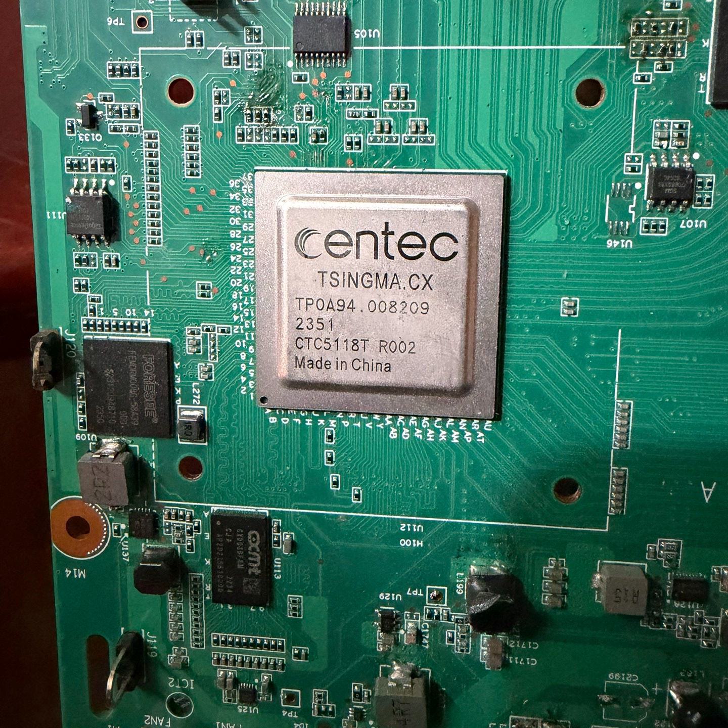 板卡5张Centec芯片型号是CTC5118TPGC1K
