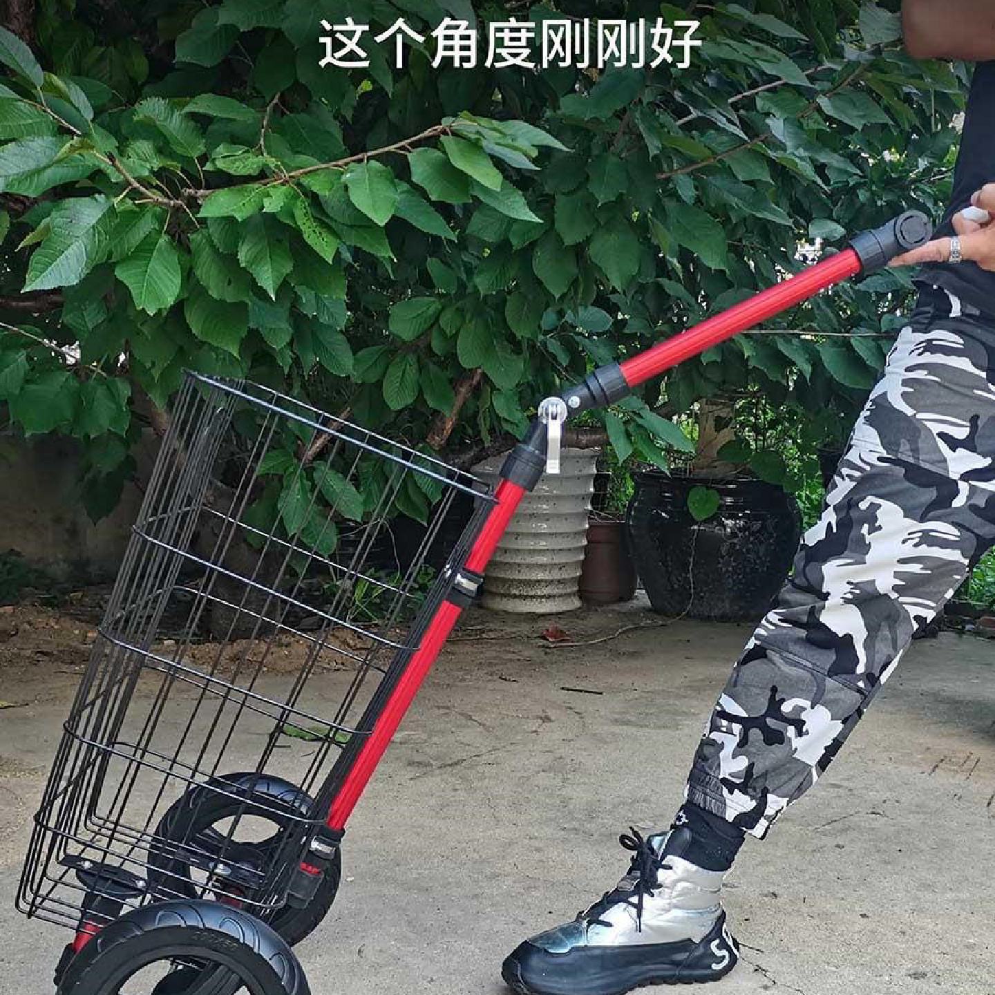 拆装山地车露营连接便携电动自行车后挂式车改装后挂拖车户外旅行