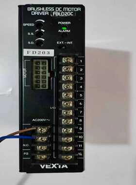拆机日本原装VEXTA驱动器型号FBLD20C，功能包好，只--议价商品