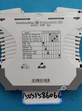询价Weidmuller信号隔离器WAS5VMR1ph