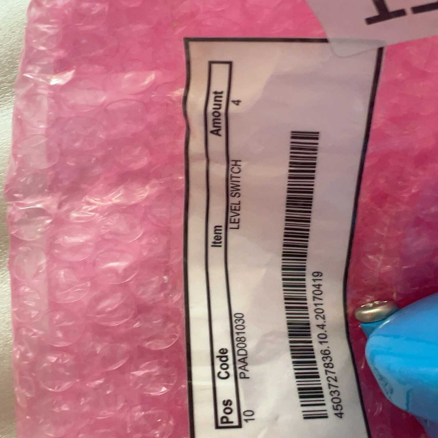 Keumyang液位开关，全新未使用，包装完整，型号PAAD【鑫鑫商