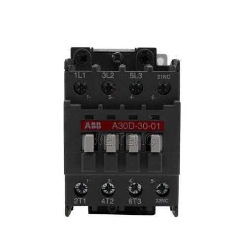 供应9年老店 ABB A30D-30-01 10交流接触器30A新款AX32-30-01触点