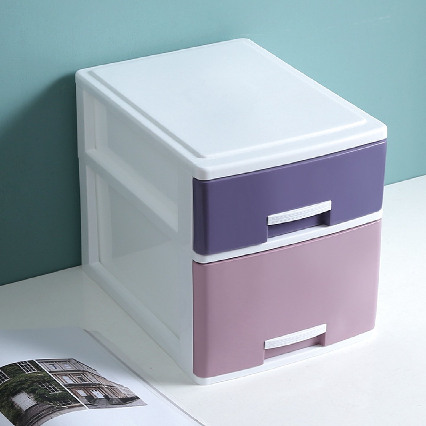 桌上A4纸档案盒抽屉式桌面资料收纳柜pp立式文件盒箱办公用品塑料,文具电教/文化用品/商务用品,档案盒,淘宝优惠券,粉丝福利购,淘宝优惠卷