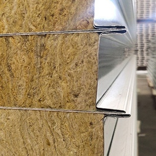 机制岩棉彩钢板复合保温净化夹心板玻镁防火板厂房洁净车间隔断墙