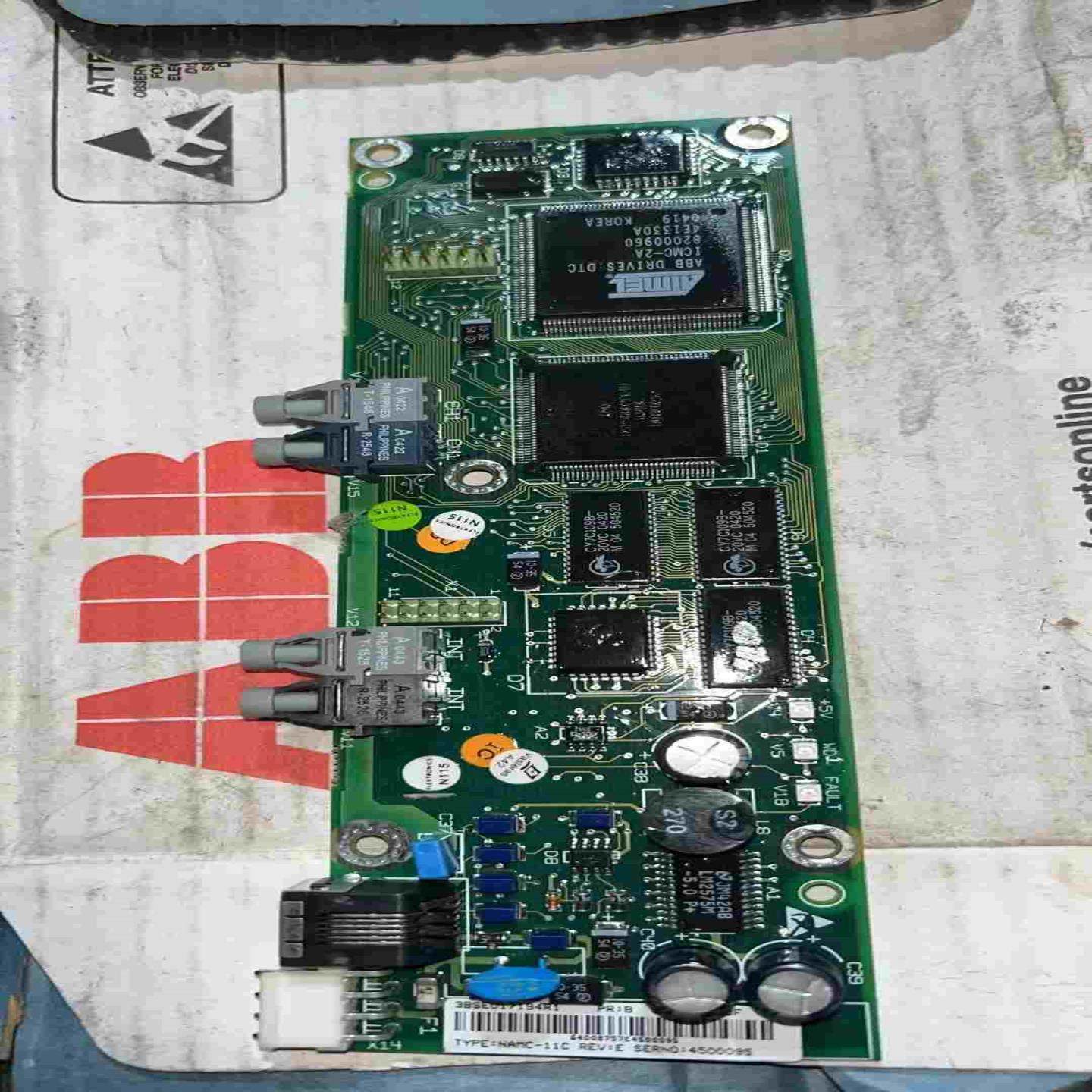 ABB变频器ACS600主控IO板NAMC-11C未使用~询价