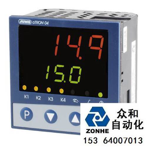 JumoTN00496142久茂温控器702074811342300cTRON04原厂
