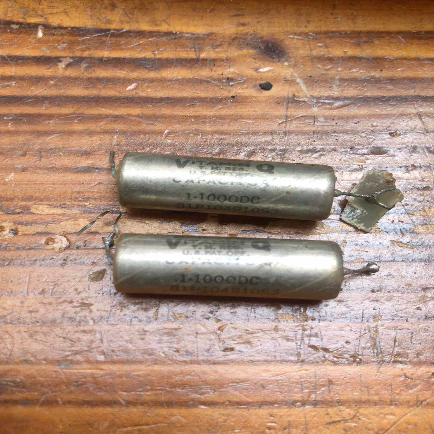 美国思碧SpRAGUE维他命拆机0.1UF1000v电容--议价商品