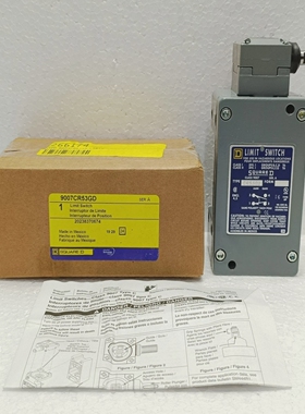 SquareD9007CR53GD限制开关Ser.A600V10A重型剩余