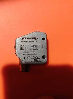 邦纳BANNER激光传感器Q4XFPLAF310-Q8，全新--议价商品