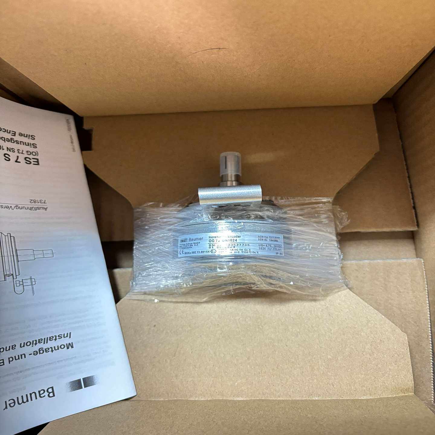 德国SEW编码器ES7C堡盟定制OG73UN1024【询价】