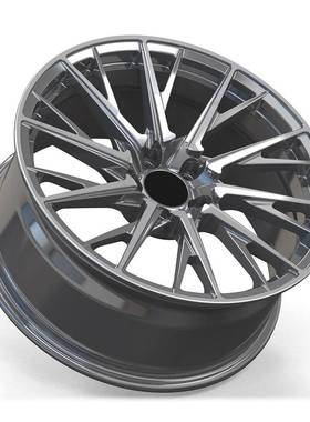 国际DOT认证锻造轮毂适合奔驰单片亮黑色抛光工厂直销做出口