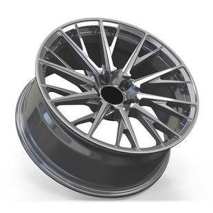 国际DOT认证锻造轮毂适合奔驰单片亮黑色抛光工厂直销做出口