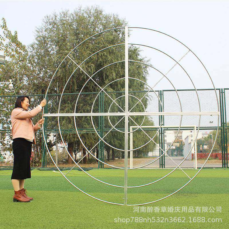 新款婚庆吊顶圆环铁艺线帘五层圆环婚礼布置吊顶纱装饰道具架子,智能设备,其他智能设备,淘宝优惠券,粉丝福利购,淘宝优惠卷