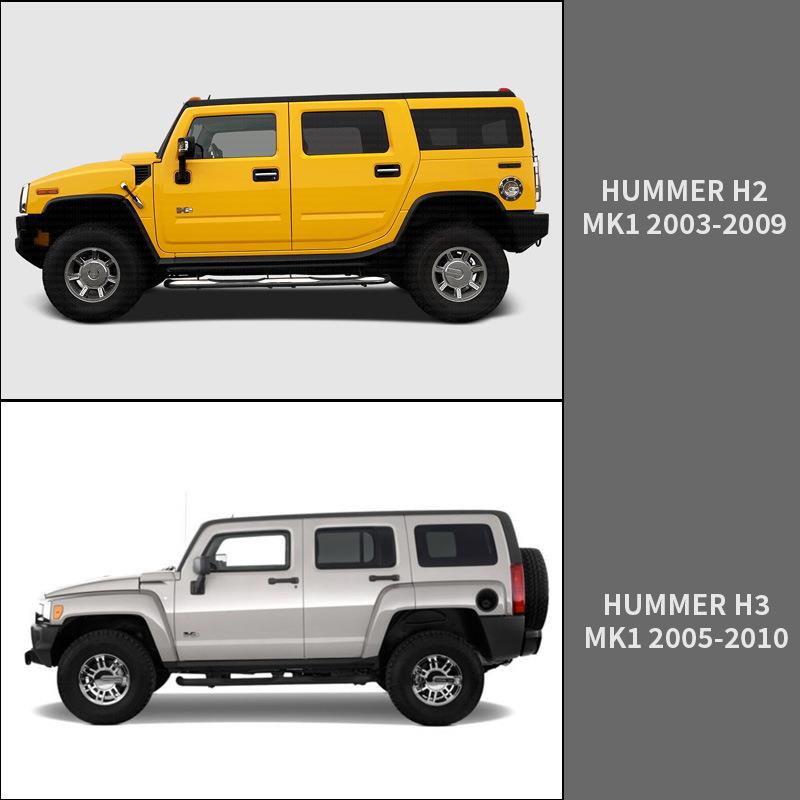 适用于悍马H2 H3车窗晴雨挡雨遮阳板雨眉hummer h3 Window visor