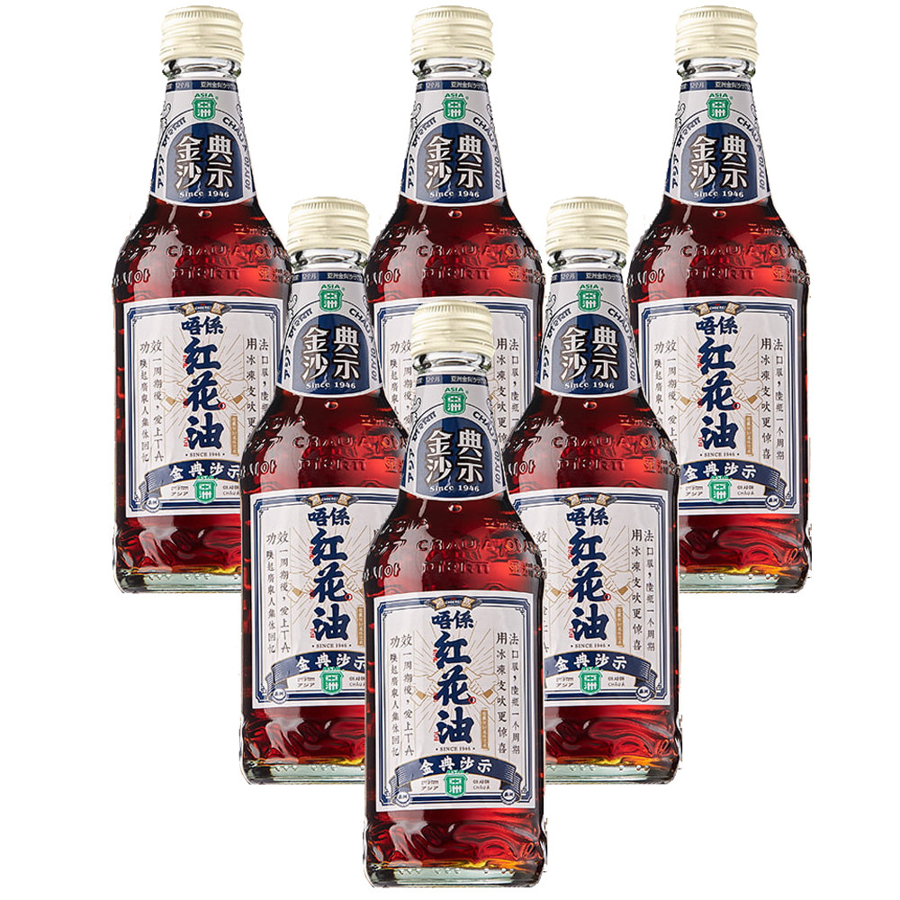 ASIA/亚洲唔係红花油沙示汽水碳酸饮料325ml*6瓶广州暗黑老汽水图片