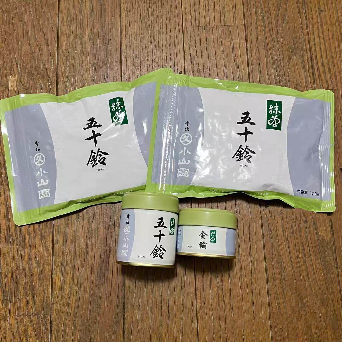 日本进口宇治丸九小山园抹茶粉五十铃青岚若竹烘焙冲泡饮料冰淇淋