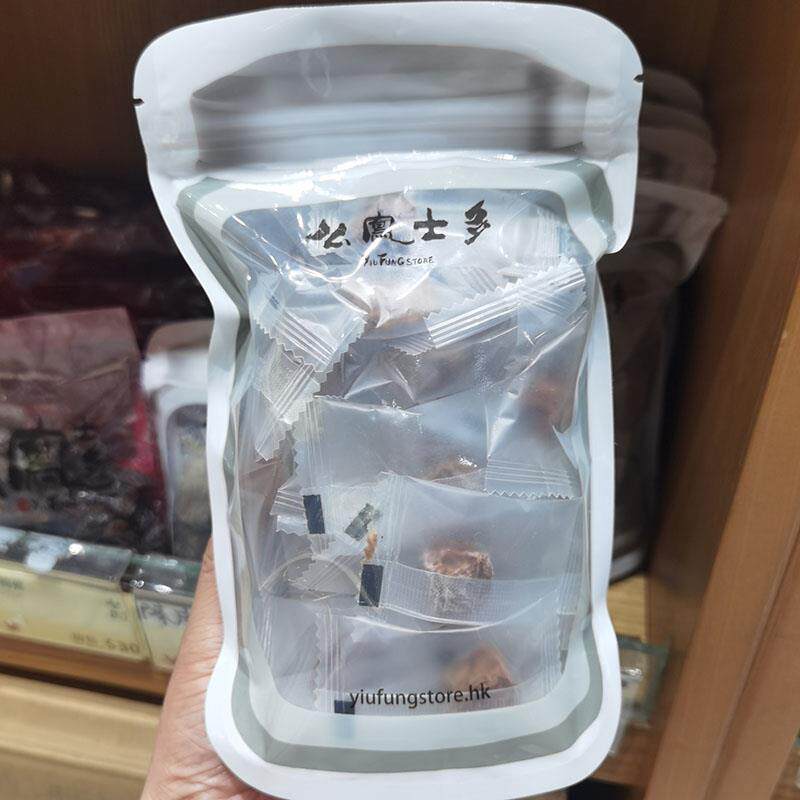 新品香港代购么凤士多低糖原味话梅日式原味梅饼50克独立袋装网红