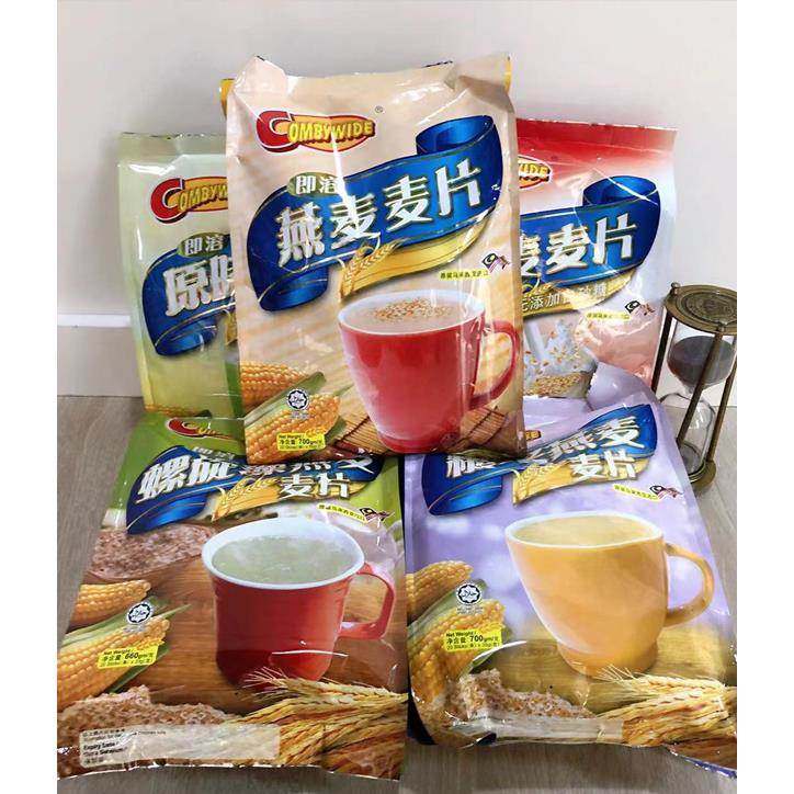 马来西亚进口可比燕麦片小包独立包装即溶原味蜂蜜黑芝麻燕麦麦片