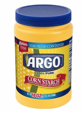 美国进口ARGO CORN STARCH玉米淀粉食用生粉西点饼干烘焙原料454g