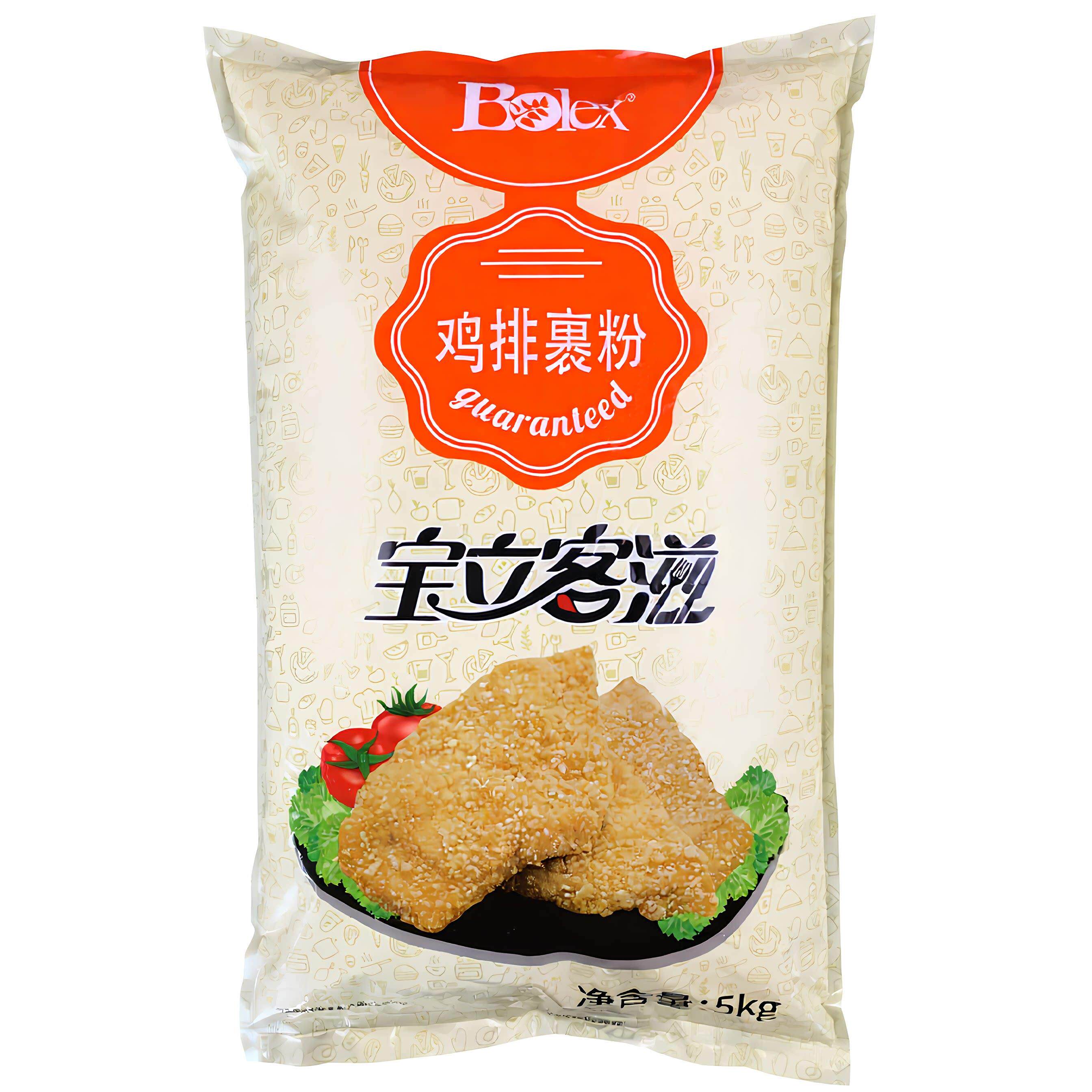 宝立客滋鸡排裹粉5kg炸鸡起磷粉油炸脆皮香炸烤肉大颗粒粗粉商用