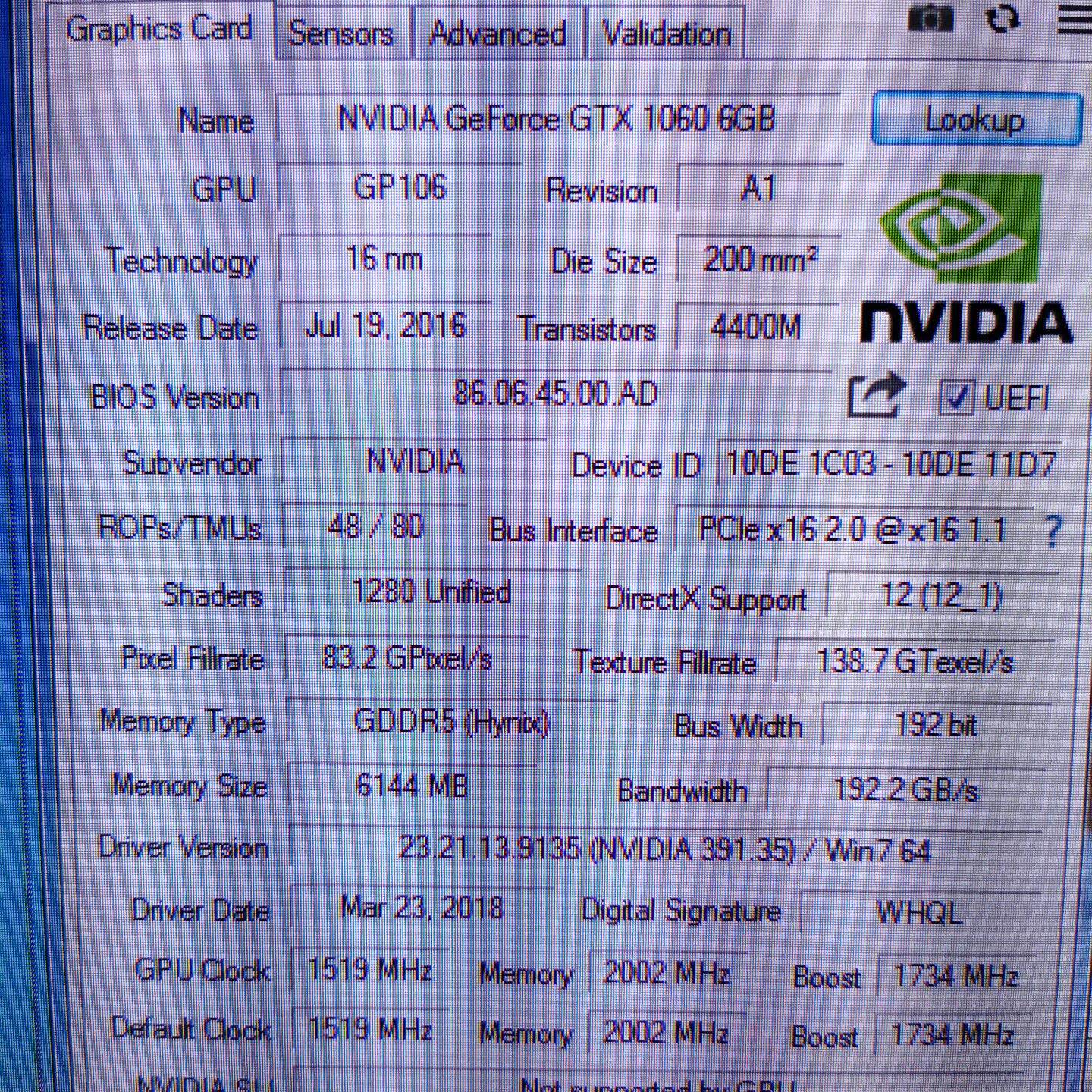 议价耕升GTX10606G双风扇成色还可以鲁大议价